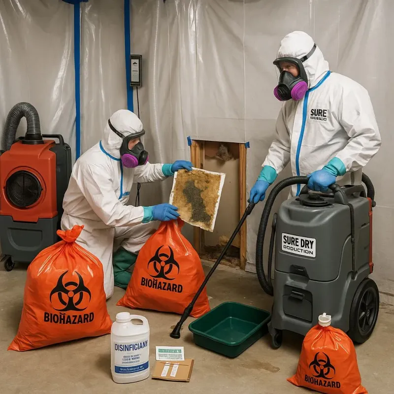 Contaminated Water Handling Protocols process in Bear, DE