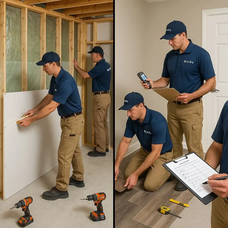 Repairs and Reconstruction process in Bear, DE